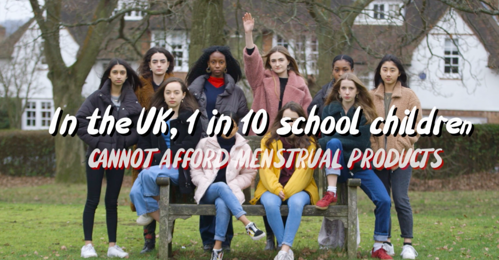 Az Egyesült Királyságban 10-ből egy diák nem tudja megengedni magának a menstruációs eszközöket.